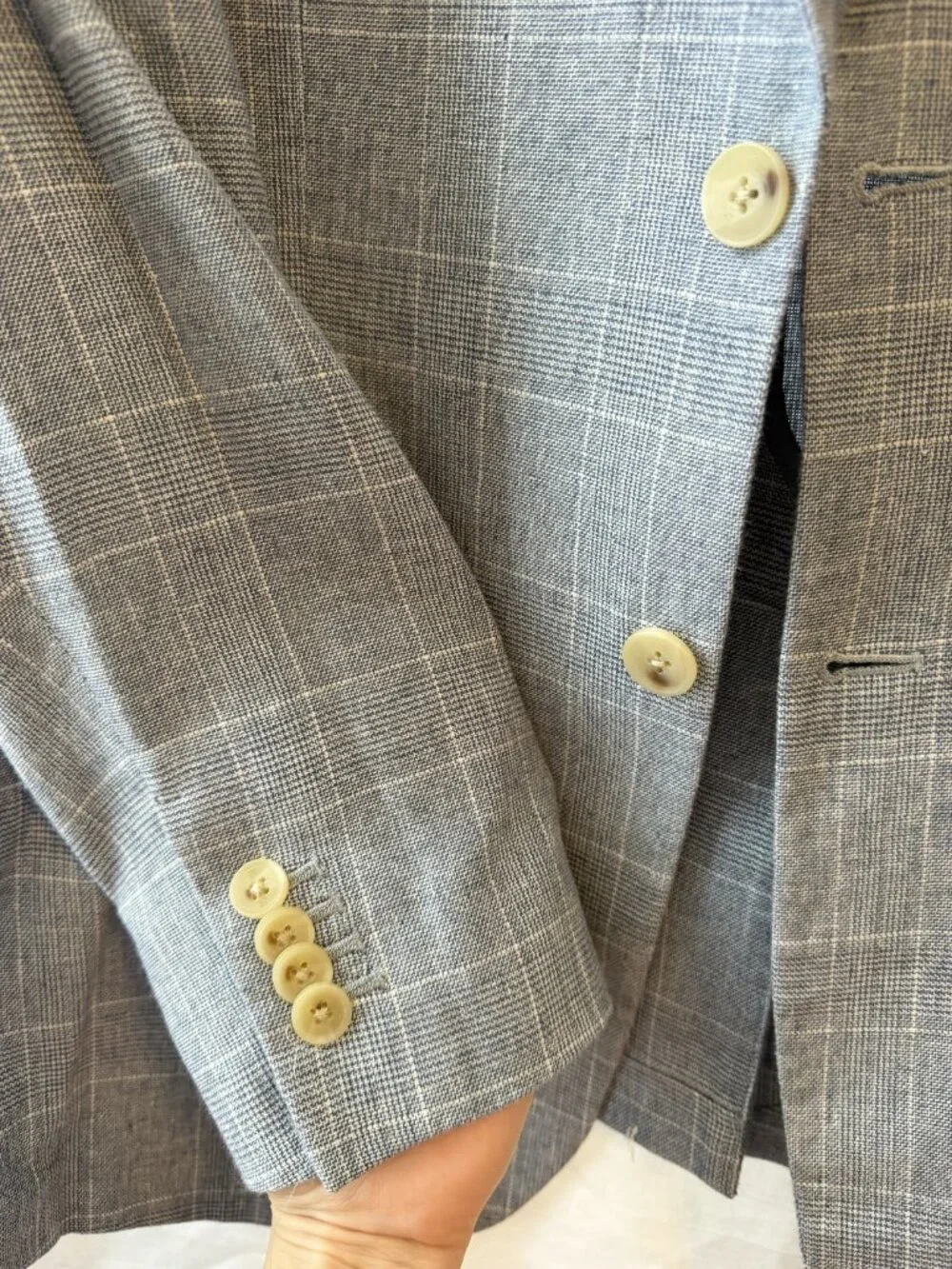 Banana Republic Men's Two-Piece Suit in Grey